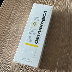 NWT Dermalogica invisible physical defense mineral sunscreen spf30